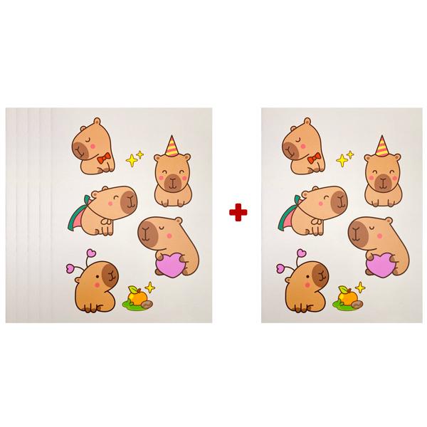 [MUA 5 TẶNG 1] Tập Học Sinh Capybara - 5 Ô Ly - 96 Trang 120gsm - The Sun 01
