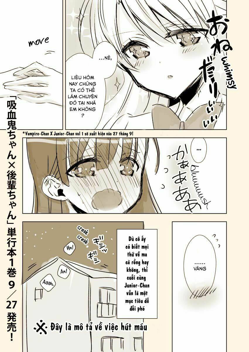 Kyuuketsuki-chan to Kouhai-chan chapter 11.6 19