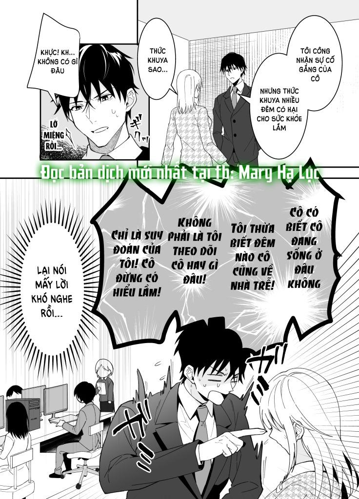 [21+] vở kịch kích tình, sếp khó tính của tôi thật ra lại là gã biến thái chapter 4.1 11