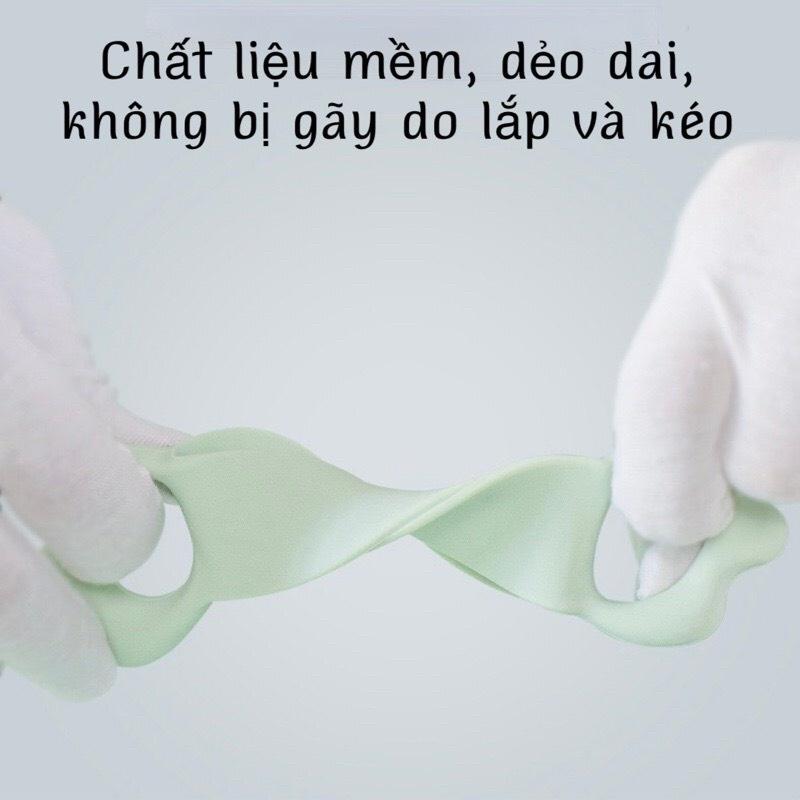 Tay Cầm Bình Sữa Silicone - Phù Hợp Cho Các Loại Bình