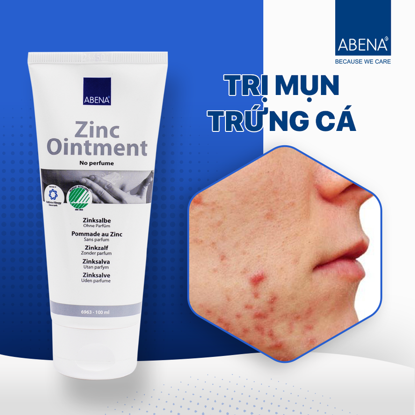 [ HIỆU QUẢ 2-3 LẦN SỬ DỤNG ] - KEM CHỐNG HĂM ABENA ZINC OINMENT 15ML - CHO TRẺ EM VÀ NGƯỜI LỚN