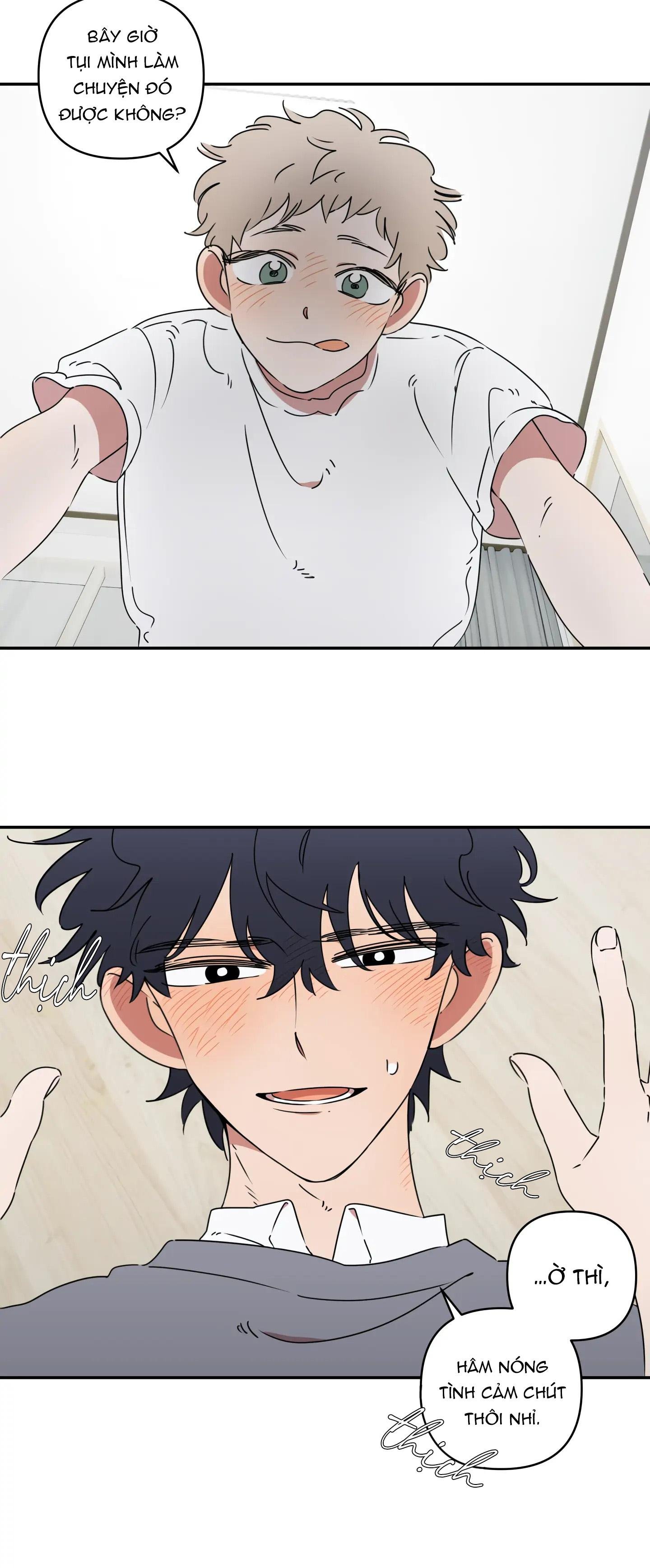 giấu kĩ vào, đừng để tớ nhìn thấy cái xx của cậu! chapter 4 8
