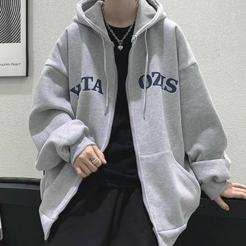 Áo Hoodie YSTA OZIS Chất Nỉ Bông Form Rộng Unisex Nam Nữ