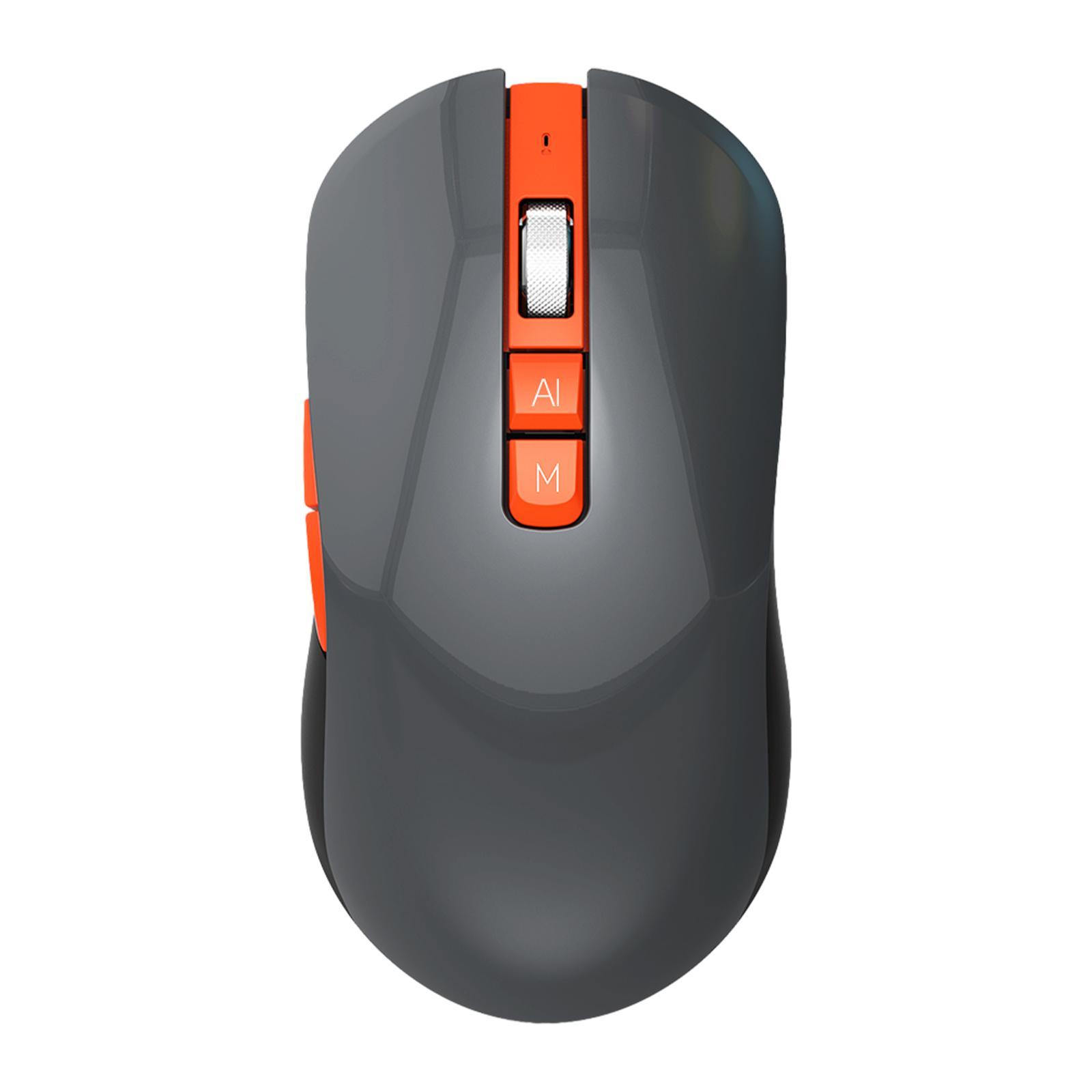 Cordless Mice ,Silent Mice Multi Language Auto Translate, Adjustable DPI Levels Dual Mode Mice Ergonomic Mice for PC Notebook Desktop Laptop