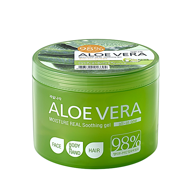 [Tặng móc khoá] Dưỡng da Aloe Natura Moisture Real Soothing Hàn Quốc 300ml