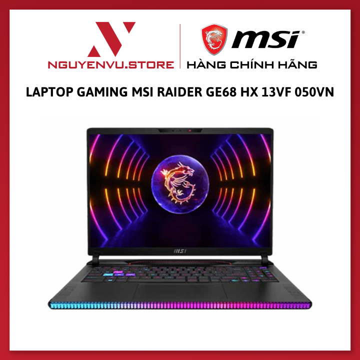 Laptop gaming MSI Raider GE68 HX 13VF 050VN - Hàng chính hãng