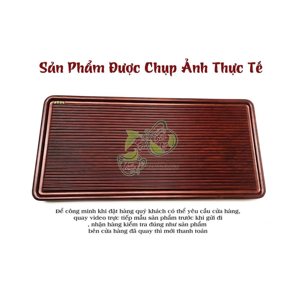 Khay Trà bakelite Nguyên Khối -Vân Cẩm - Dành Cho Người Biết Chơi