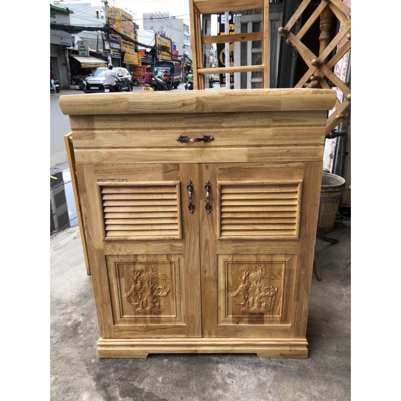Tủ Giày Gỗ Cao Su Ghép