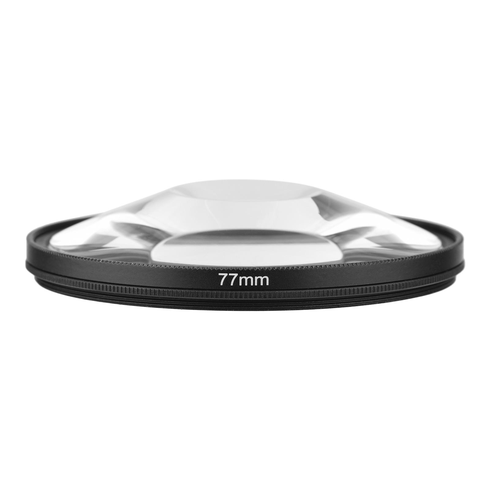 77mm Whirlpool Glass Prism Kaleidoscope Lens Filter Optical Glass Lens Filter Professional Photography Accessory