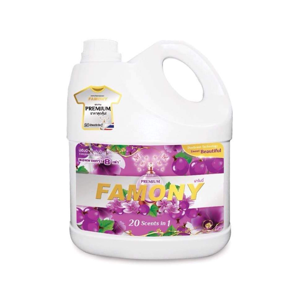 Nước xả vải Famony 3.5 lít Thái Lan hương hoa thiên nhiên