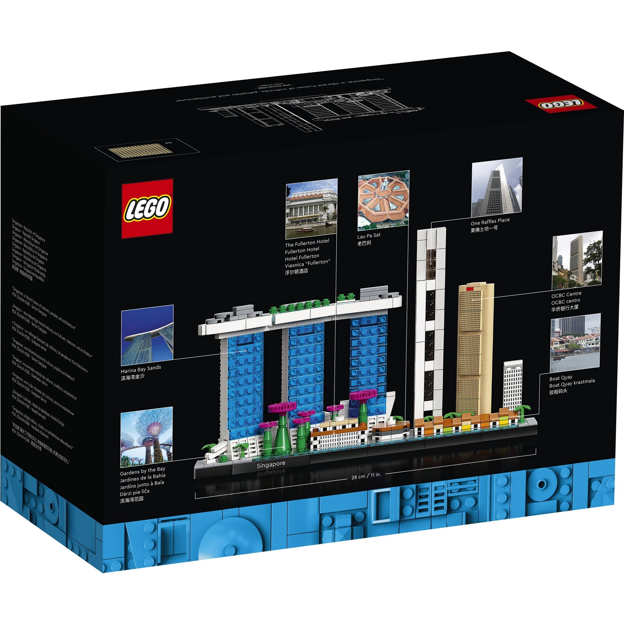 LEGO Architecture 21057 Thành Phố Singapore (827 chi tiết)