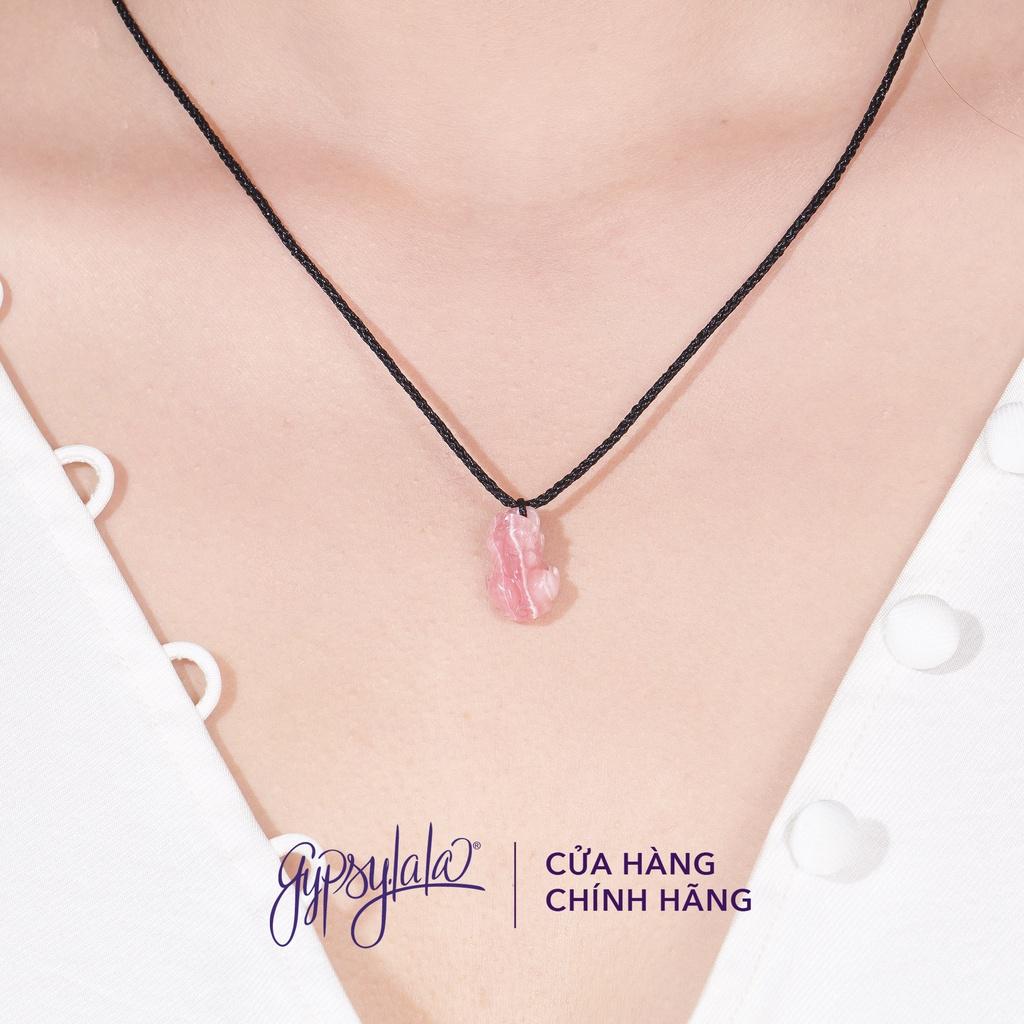 Dây Chuyền Tỳ Hưu Đá Đào Hoa SP001222 Gypsy.lala