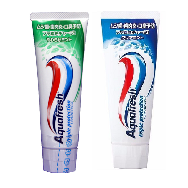 Kem Đánh Răng Aquafresh ( Hương chanh) - Nội Địa Nhật Bản