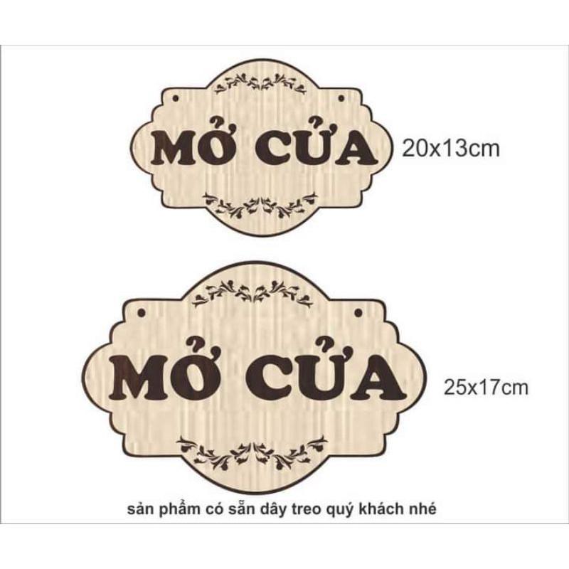 Bảng Gỗ Treo Cửa Trang Trí Mở Cửa Trang Trí Nhà Cửa