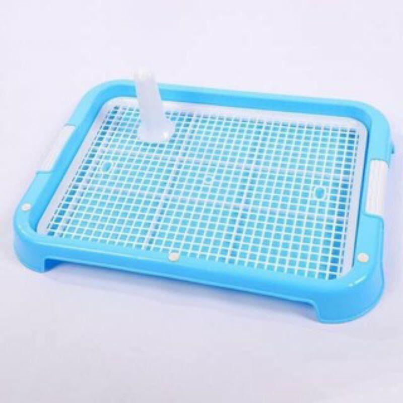 Khay vệ sinh chó chó tặng kèm cọc 52x38cm