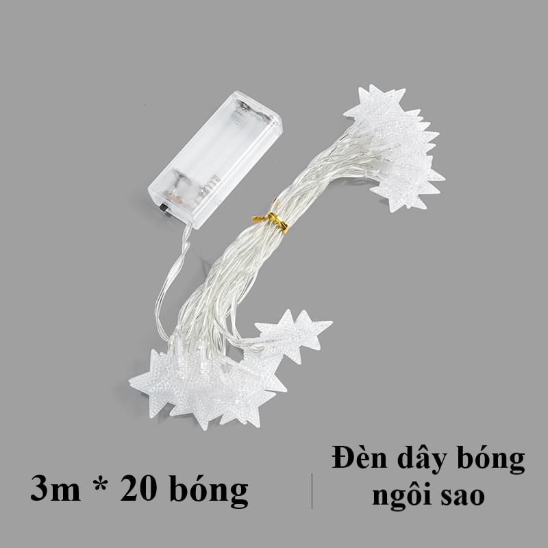 Đèn led dây trang trí hình ngôi sao dùng pin BSW-DJ021-S