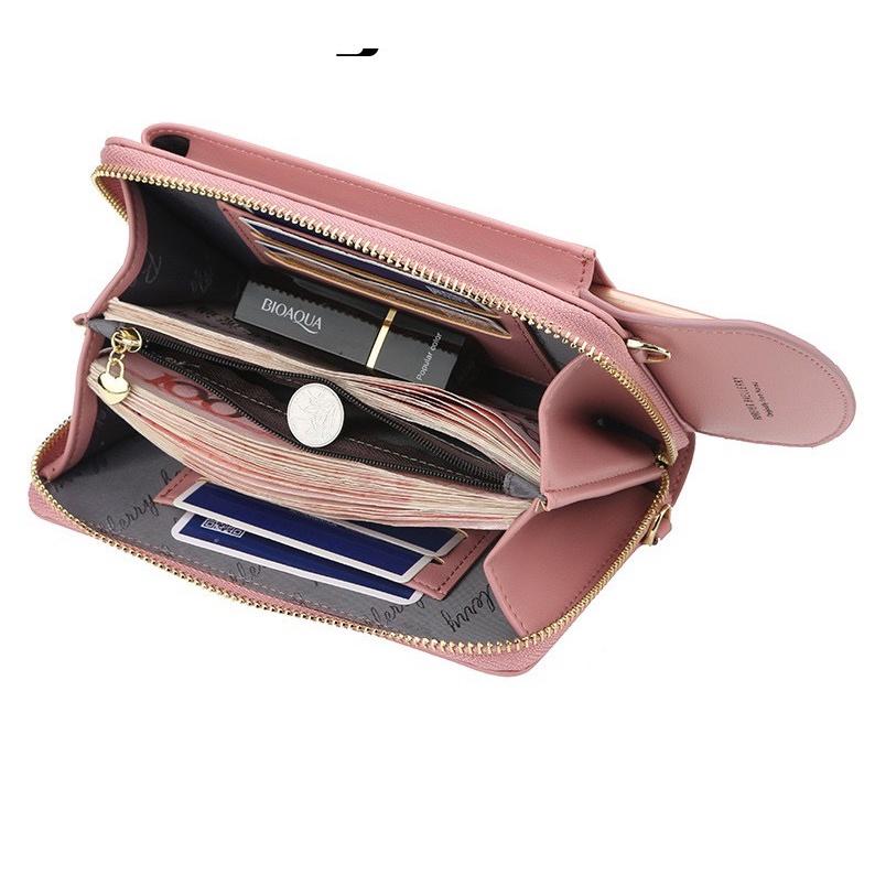 Túi Đeo Vai Mini Có Ngăn Để Điện Thoại Màn Hình Cảm Ứng Cho Bạn Gái