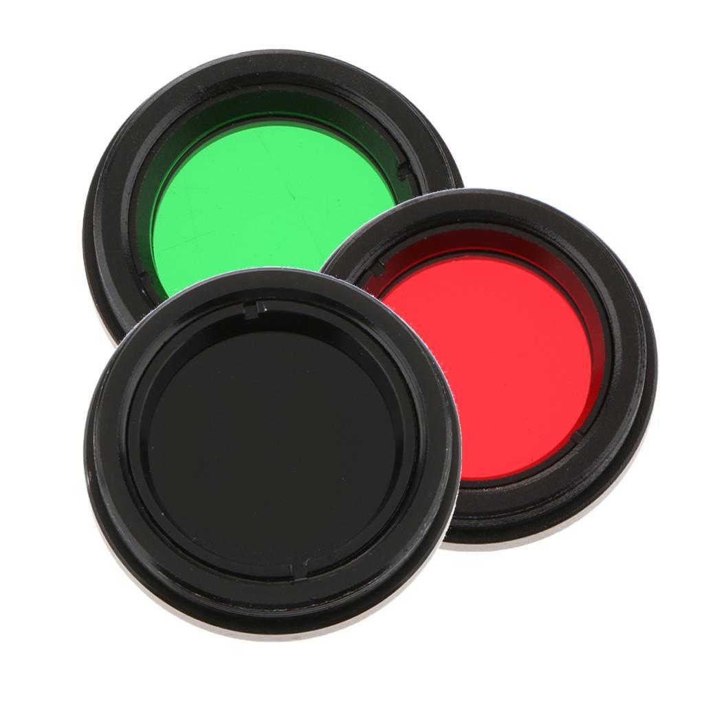 Telescope Moon Filter Lunar Film Astronomy Photography Accessory 1.25" 3Pack
