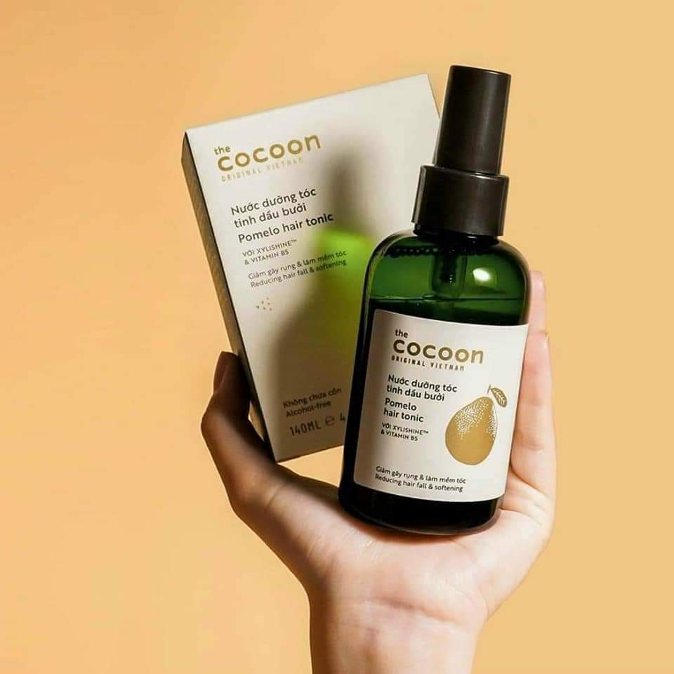 Combo nước dưỡng tóc tinh dầu bưởi Cocoon 140ml - Thanh Mộc Hương Hà Tĩnh