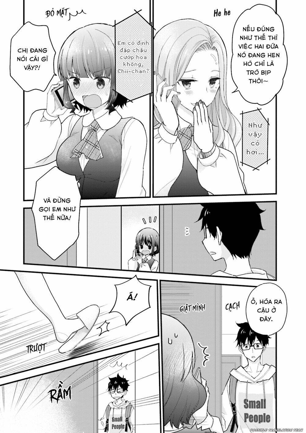 senpai kiêm bạn gái nhỏ nhắn của tôi rất dễ thương chapter 5 11