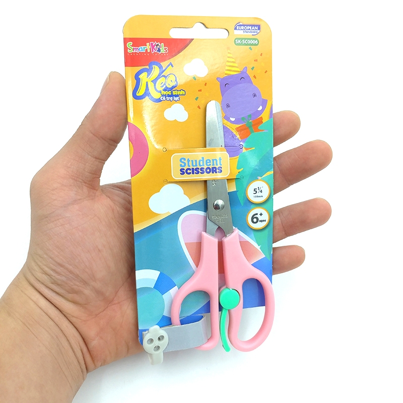 Kéo Học Sinh Smart Kids SK-SC0006 - Màu Hồng