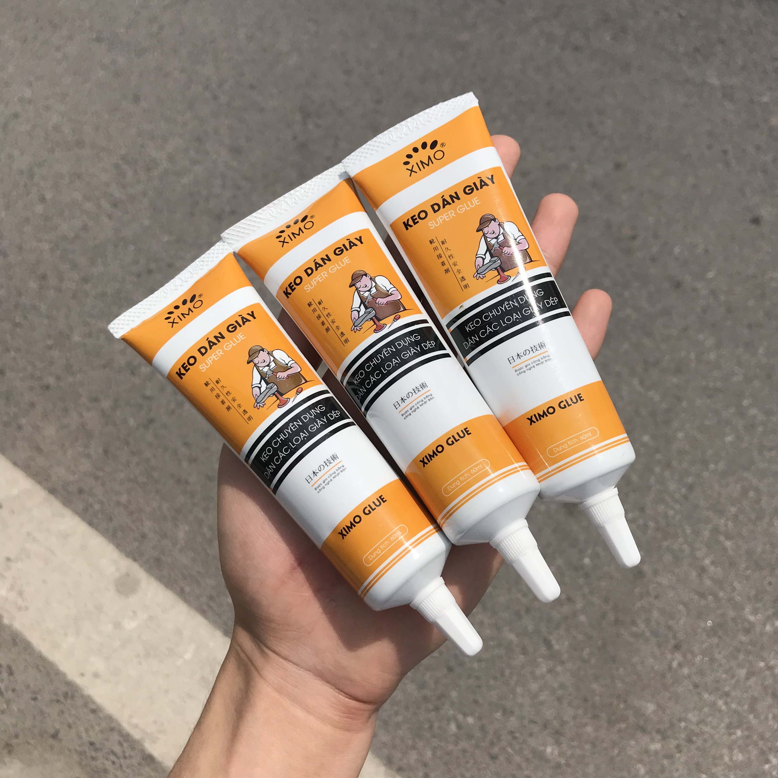 Siêu phẩm keo dán giày SUPER GLUE XIMO cao cấp