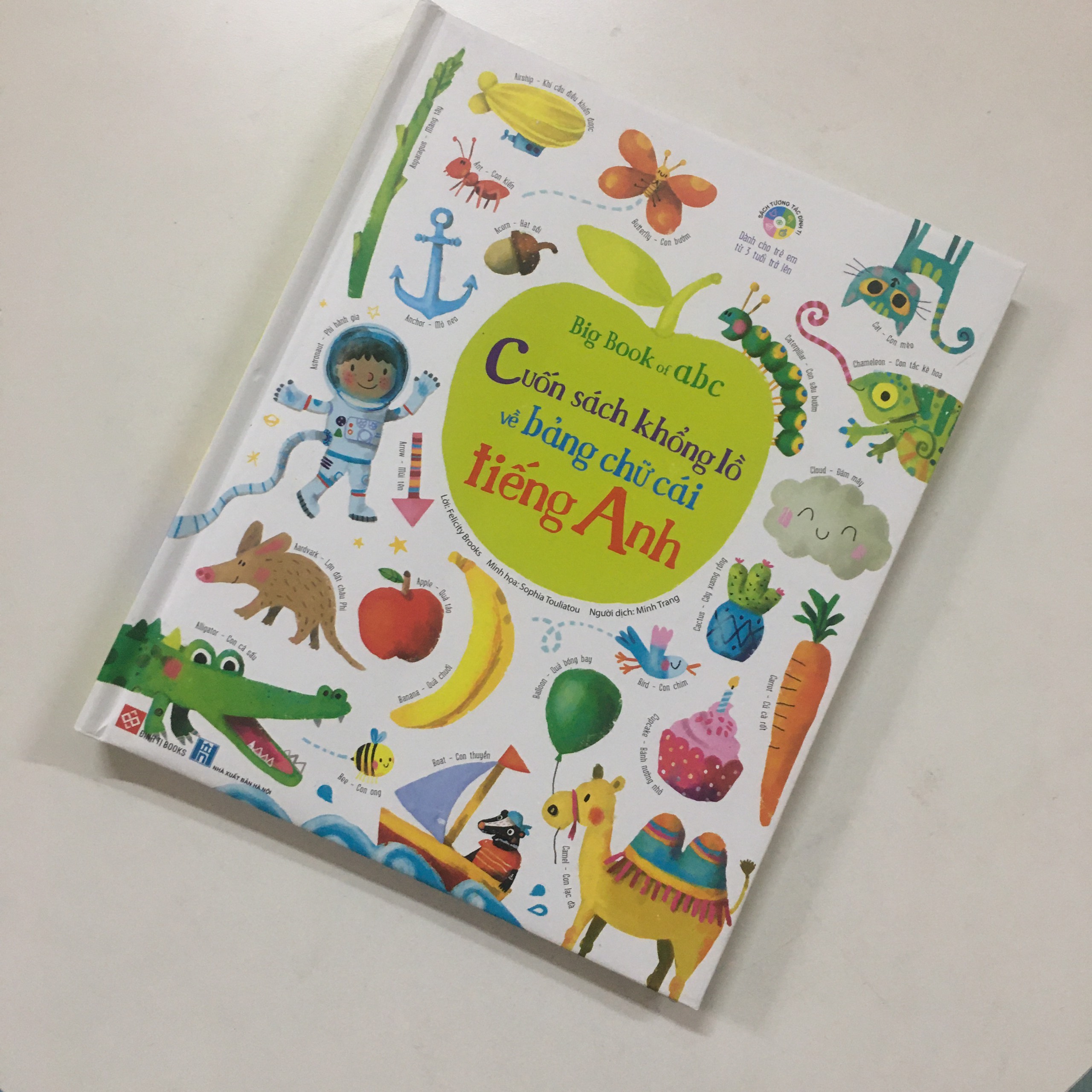 Big Book Of ABC - Cuốn Sách Khổng Lồ Về Bảng Chữ Cái Tiếng Anh