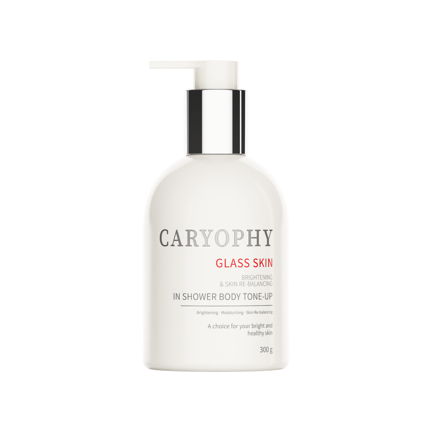 KEM DƯỠNG TRẮNG DA BODY CARYOPHY GLASS SKIN 3 IN 1 300G