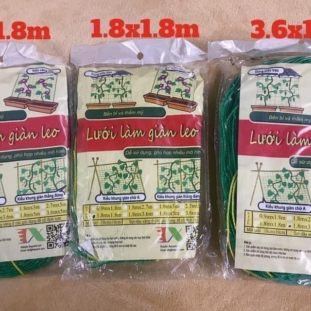 Lưới giàn leo/giàn cây/trồng cây leo làm giàn sân vườn ban công sân thượng