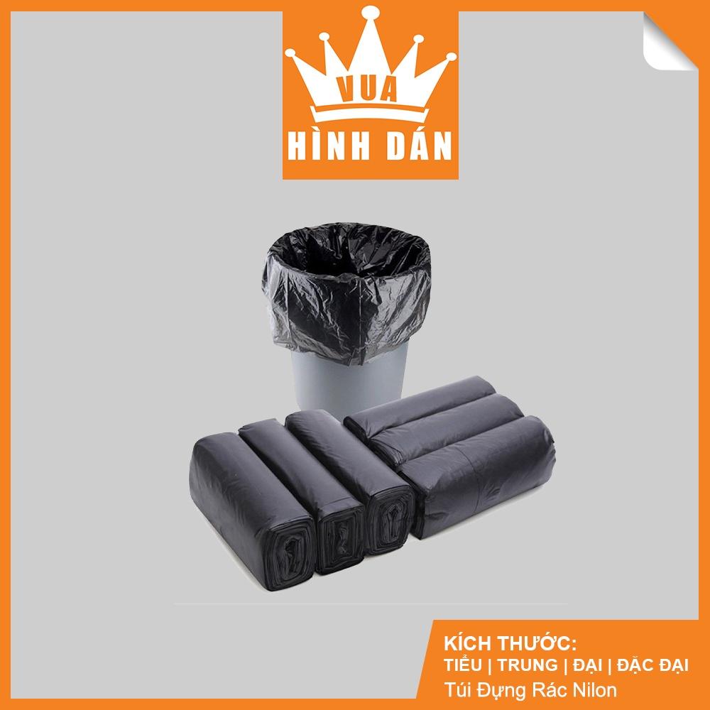 TÚI ĐỰNG RÁC NILON, BAO RÁC TỰ PHÂN HỦY – 2 hoặc 3 CUỘN – ĐẠI HOÀNG NGUYÊN – Đủ size - Màu ngẫu nhiên