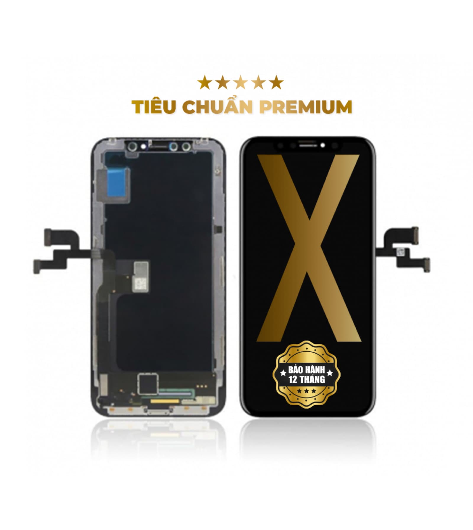 Màn hình DURA cho iPhone X phôi dẻo hàng chính hãng