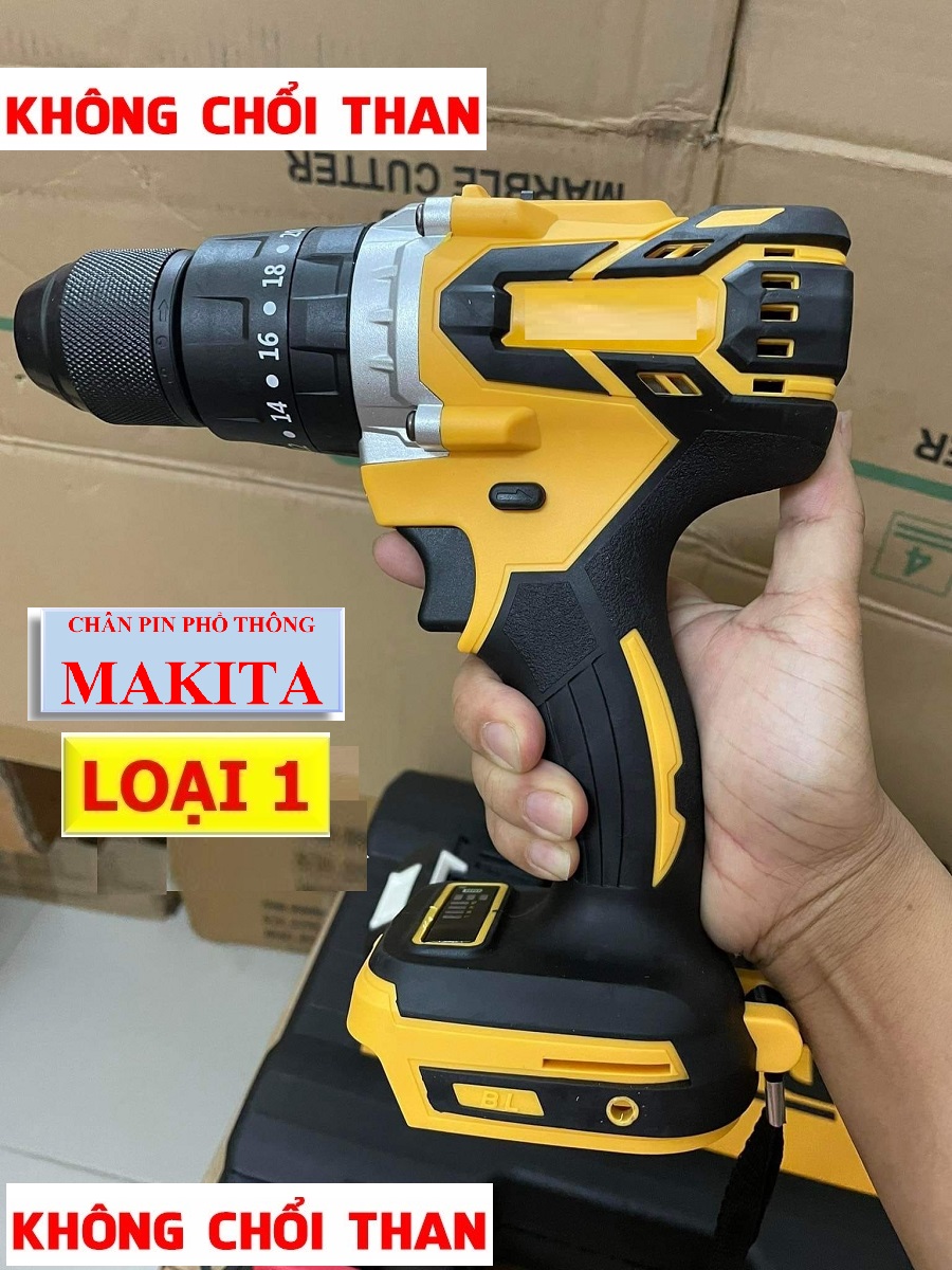 Thân máy khoan 13mm, không chổi than, 100% lõi đồng