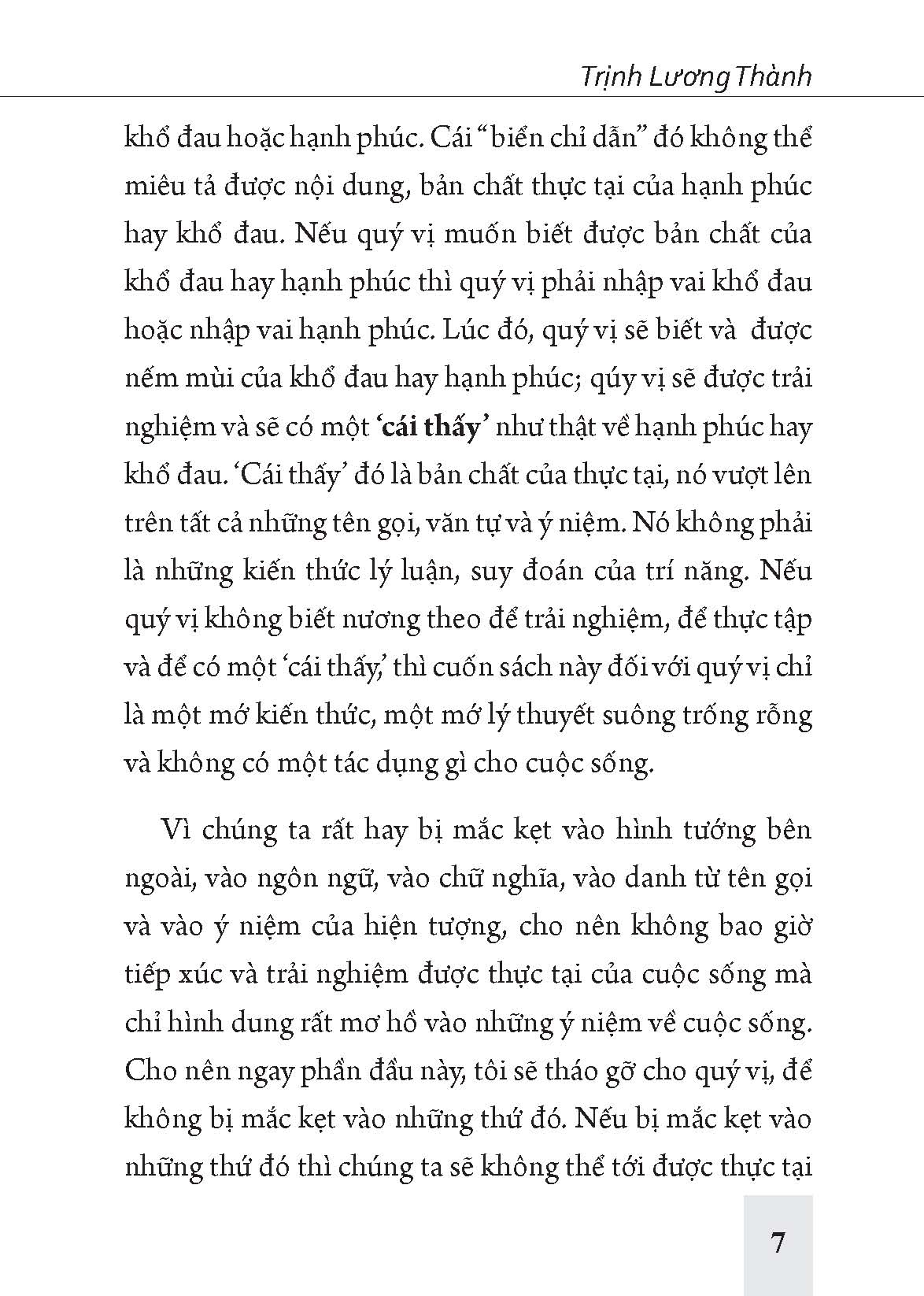 Hạnh phúc ngay trong ta