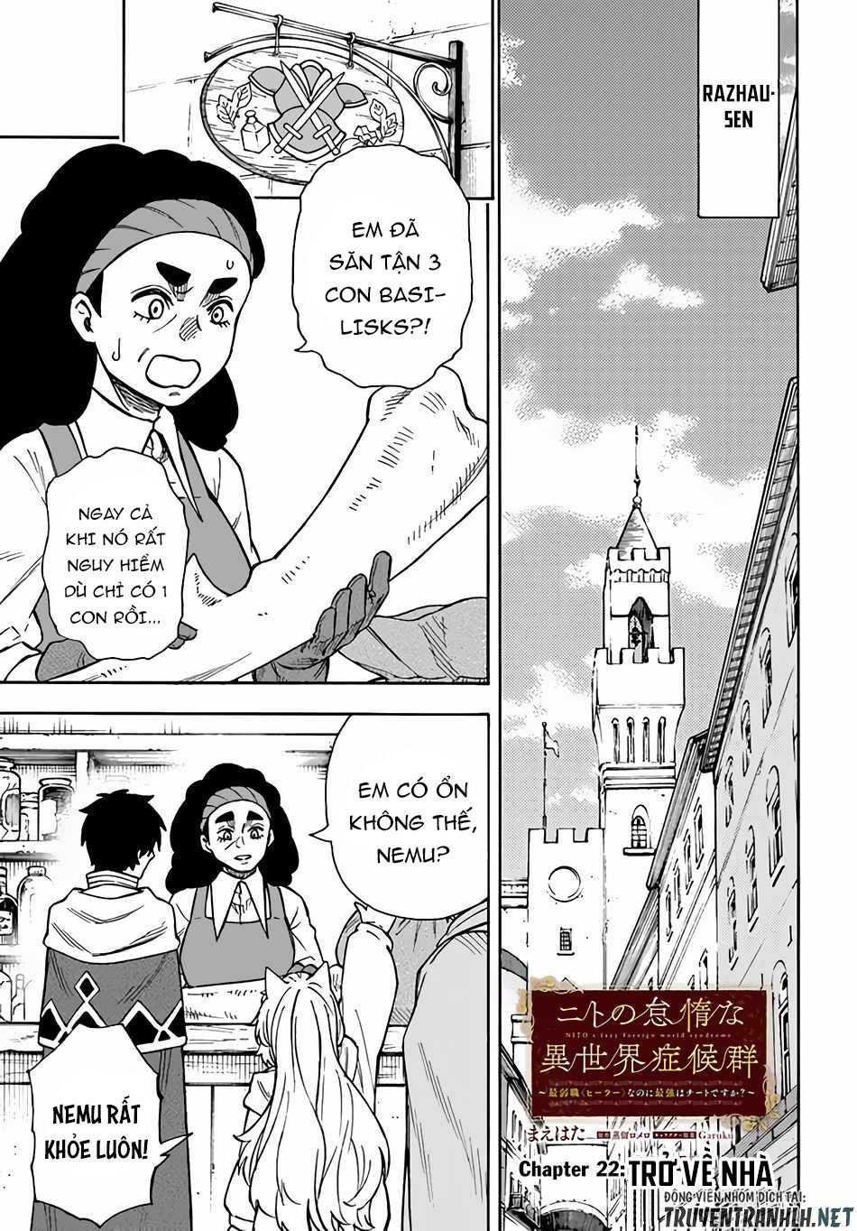 nito no taidana isekai shoukougun: sai jakushoku "healer" nano ni saikyou wa desu ka? chapter 22.1 1