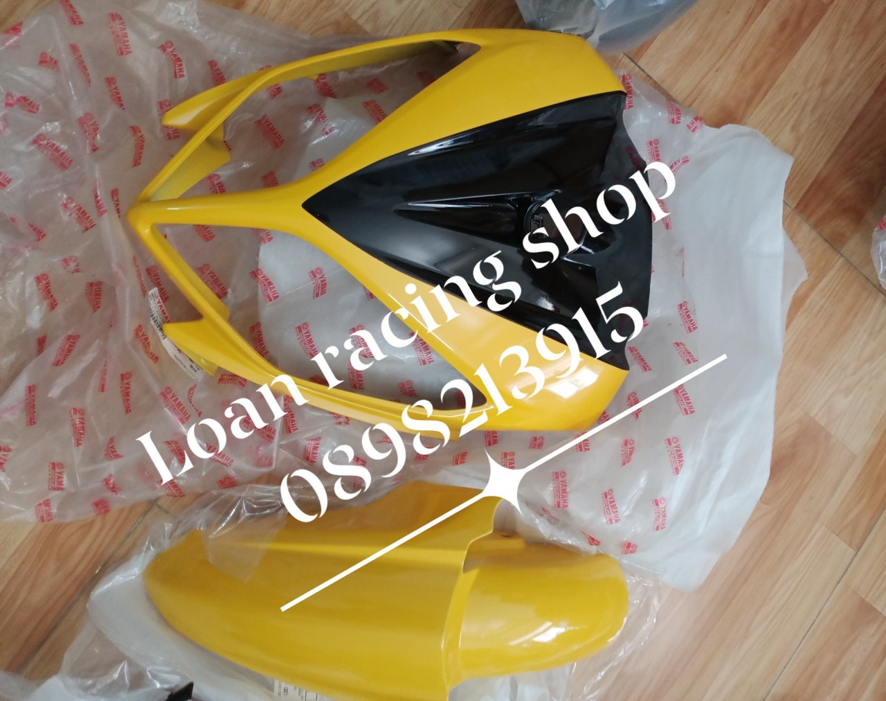 DÀN ÁO XE NOUVO  4 ( NOUVO LX )MÀU VÀNG ĐEN