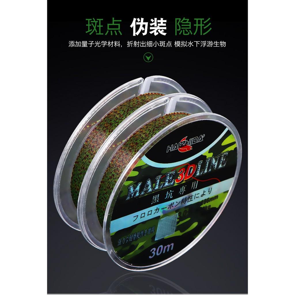 Cước câu cá cước trục thẻo 3D tàng hình 100m NANO