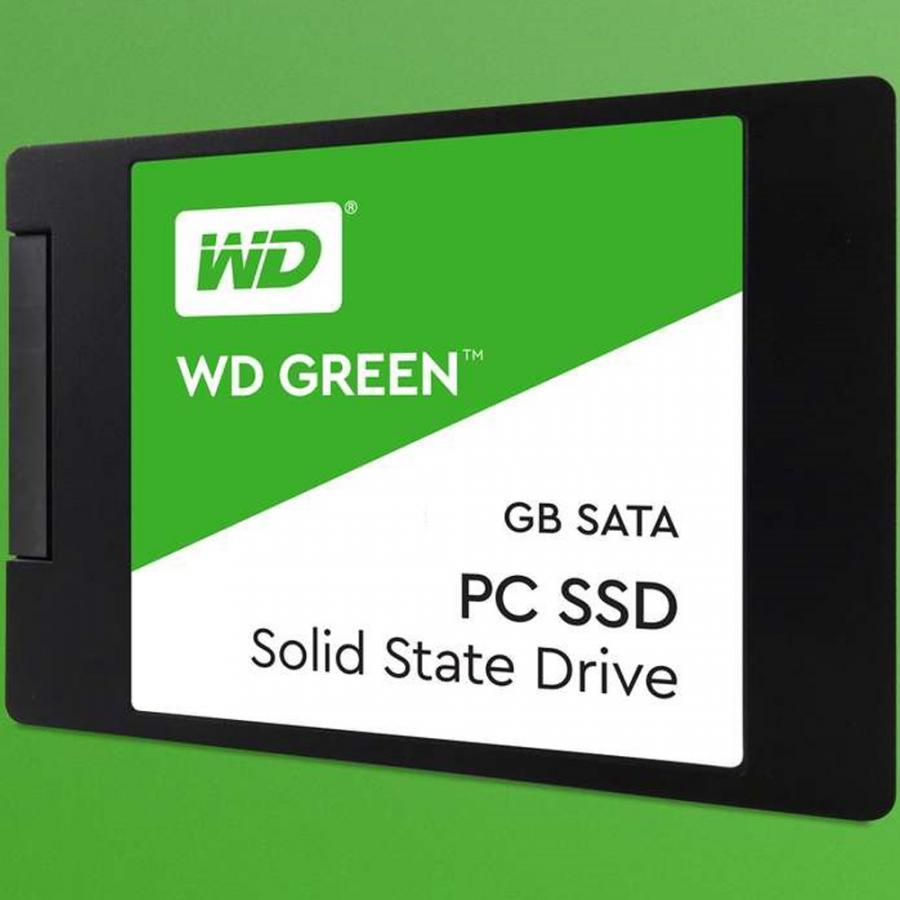 Ổ cứng SSD Western Digital Green Sata III 240GB 2.5 inches WDS240G2G0A - Hàng Chính Hãng