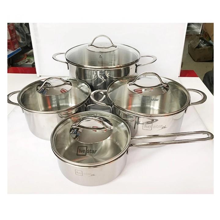 Bộ nồi Fivestar 4006 4 món đáy từ