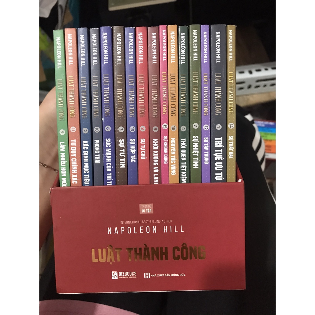 Bộ sách Luật Thành Công Napolen Hill – Vá lỗ hổng của tiềm thức_ Sách_ Bizbooks_ Sách phát triển bản thân_ Sách hay mỗi ngày