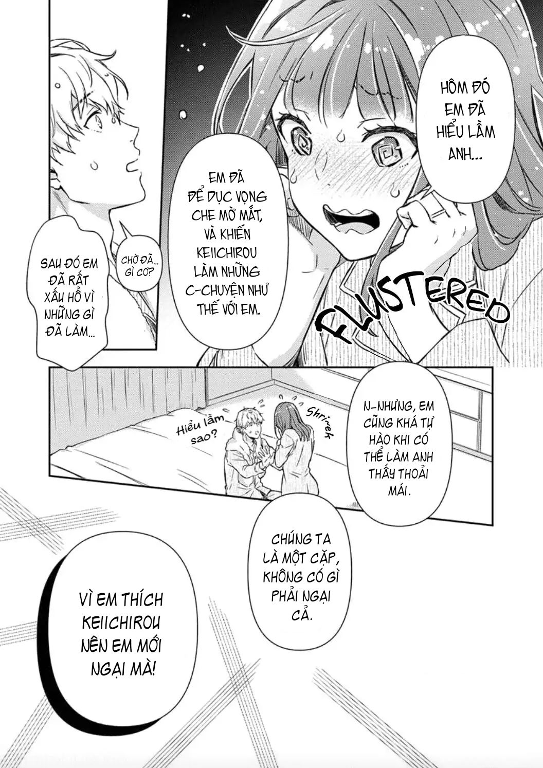 Hôn Nhân Tình Yêu Của Cặp Đôi Konihata chapter 6.2 - Trang 9
