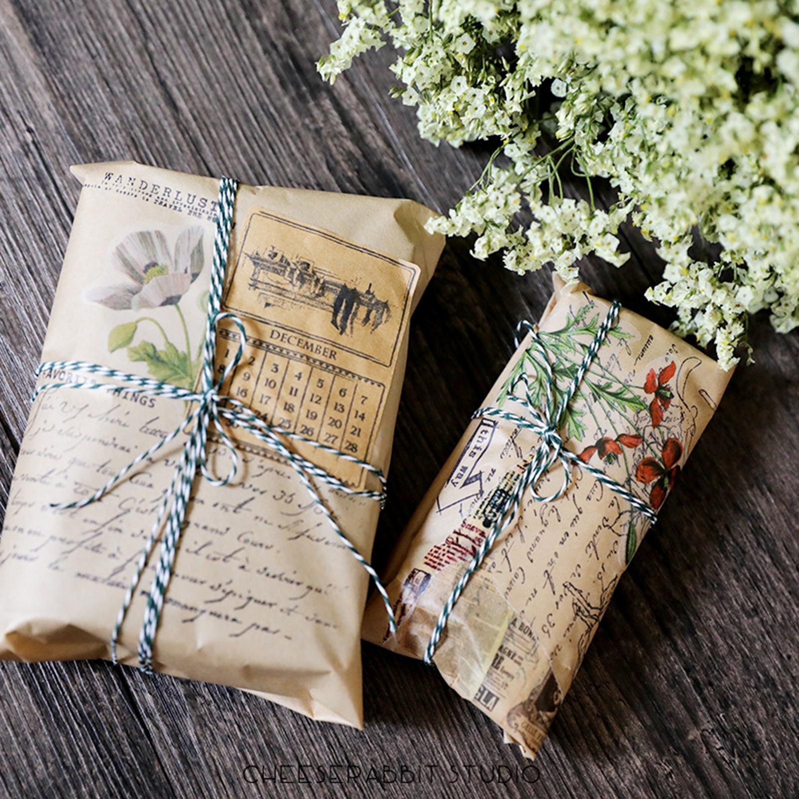 Cuộn vải sợi xoắn 328 feet trang trí quà giáng sinh