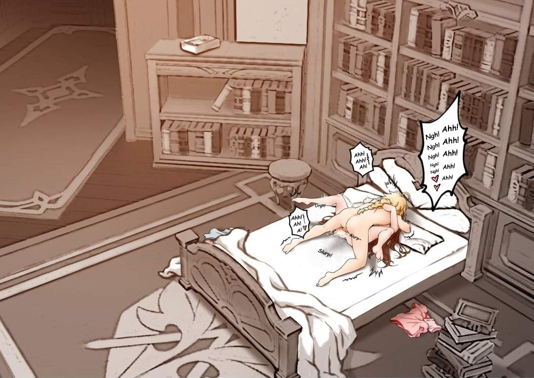 genshin impact aether x amber doujin chapter 1 13