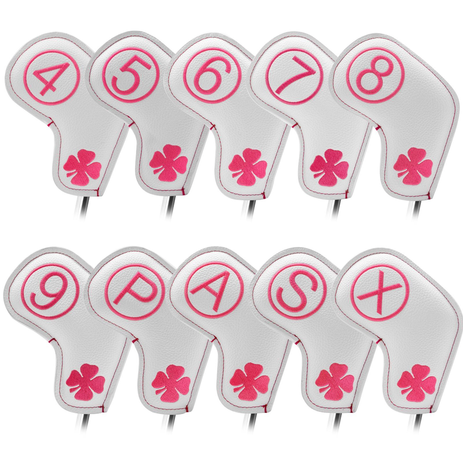 Golf Iron Head Covers Number Embroidered Golf Club Head Cover for Golf Clubs Irons
