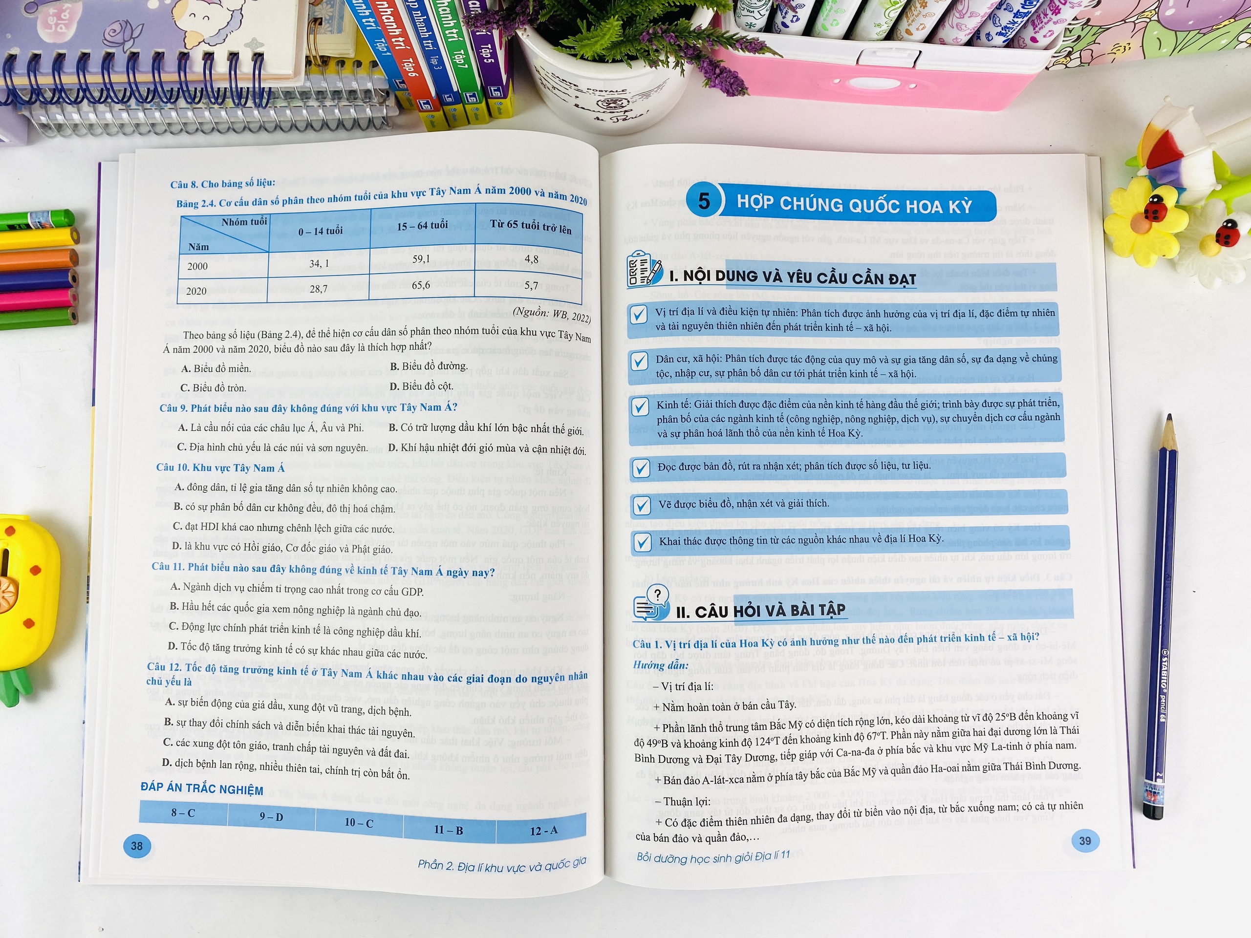 Sách - Bồi Dưỡng Học Sinh Giỏi Địa Lí 11 - Biên soạn theo chương trình GDPT mới - ndbooks