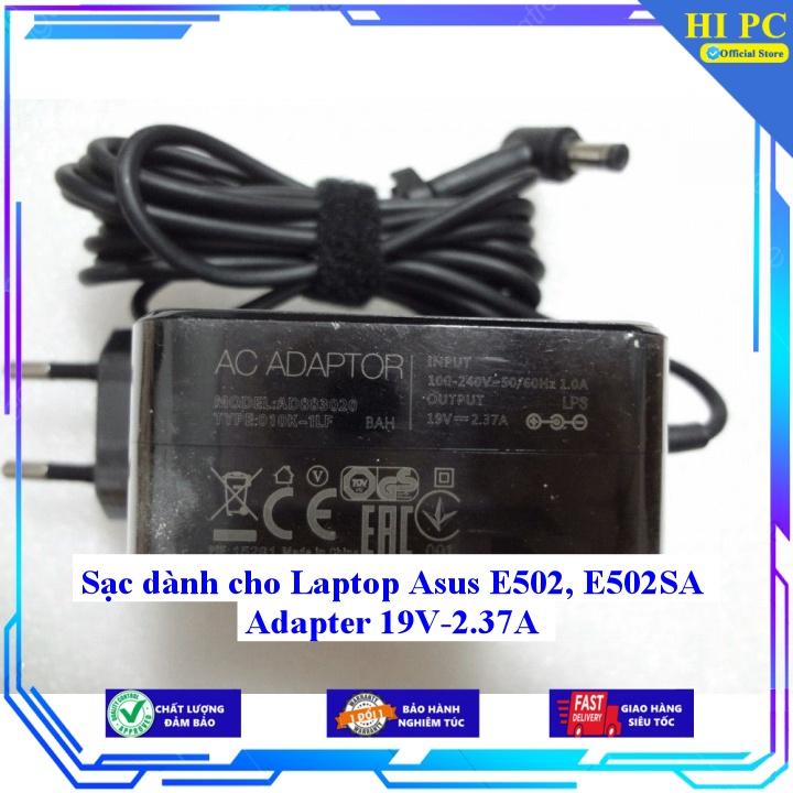 Sạc dành cho Laptop Asus E502, E502SA Adapter 19V-2.37A - Hàng Nhập khẩu