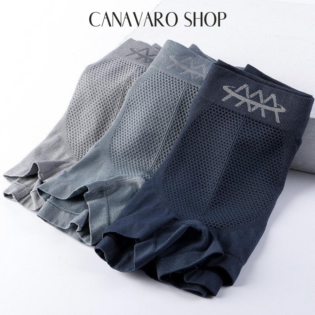 Quần sịp xì đùi nam cao cấp quần lót nam đùi co giãn 4 chiều 5D 45-65kg CANAVARO SHOP CN702