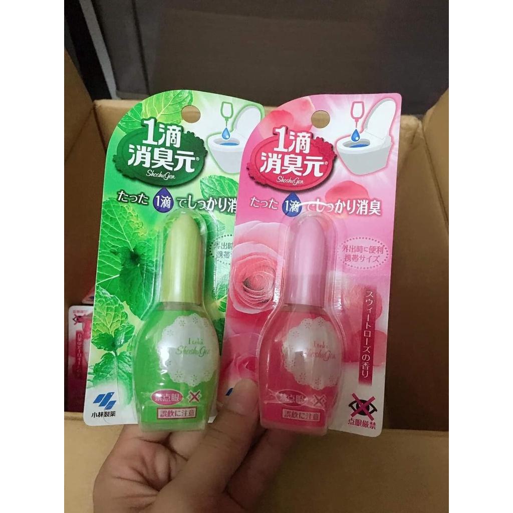 Nước Nhỏ Thơm Bồn Cầu Kobayashi 20ml Hương Bạc Hà Nội Địa Nhật Bản