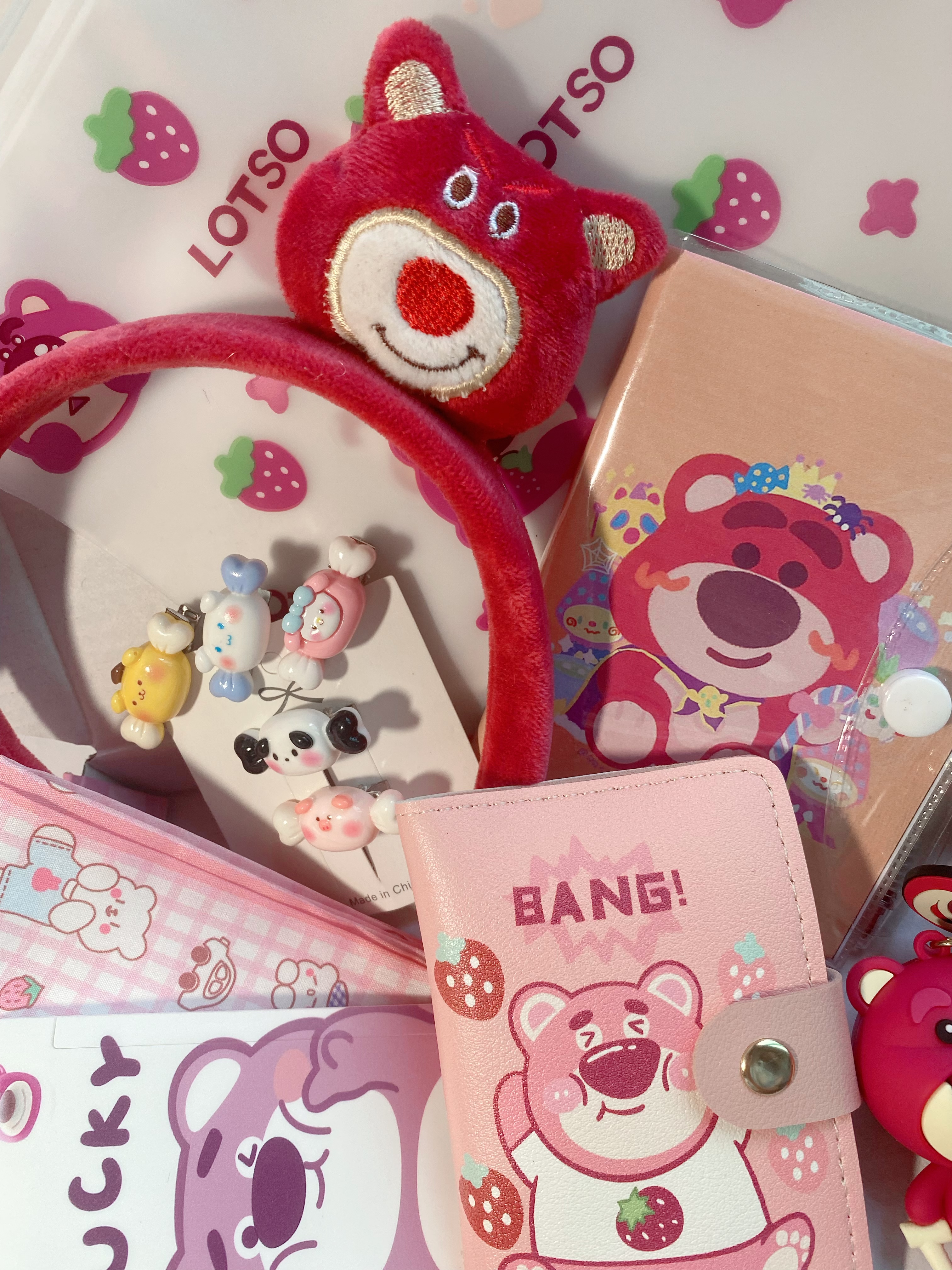 Hộp quà tặng Gấu hồng Losto cho bạn gái,em gái,người thương Valentine,8/3,Sinh nhật,Giáng Sinh