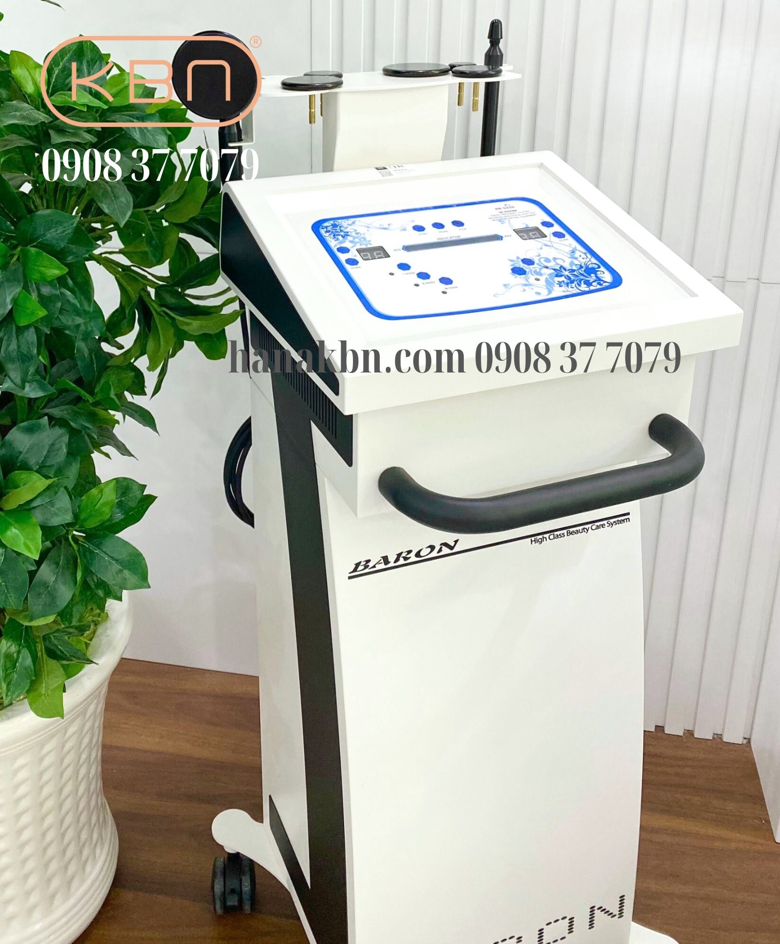 Máy Nâng Cơ RF Baron Hàn Quốc Xóa Nhăn Và Trẻ Hóa Da (Hàng Chính Hãng)