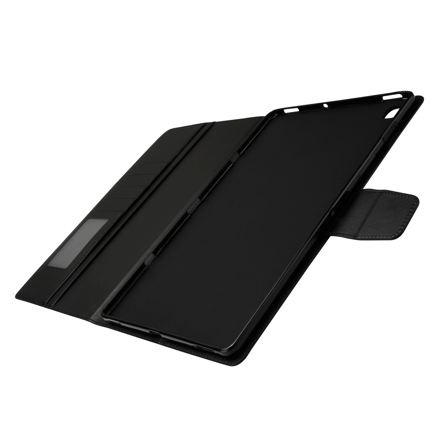 Bao da dạng ví có ngăn đựng thẻ, đựng tiền, quai gập cho Samsung Galaxy Tab A7 Lite - T220/T225 - Hàng chính hãng HanMan